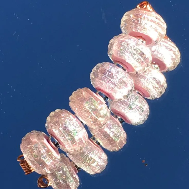 Lampwork Bead Archive No. 06, original archive photograph of handmade glasswork by Ann Wierbinski